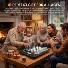 Smart Electronic Chess Set with LED Board Battery and Practice Mode