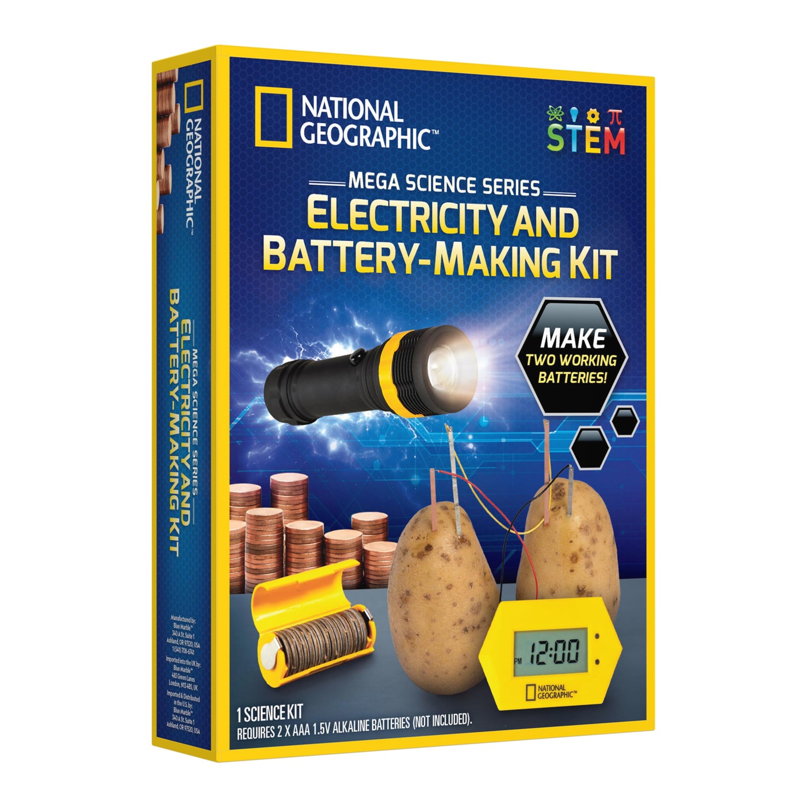 Mega Science Experiment Kit for Earth Chemistry and Physics Activities