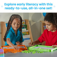 Lowercase Magnetic Letters and Trays for Alphabet Word Work