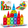 Magnetic Tiles Building Set STEM Montessori Toy for Kids