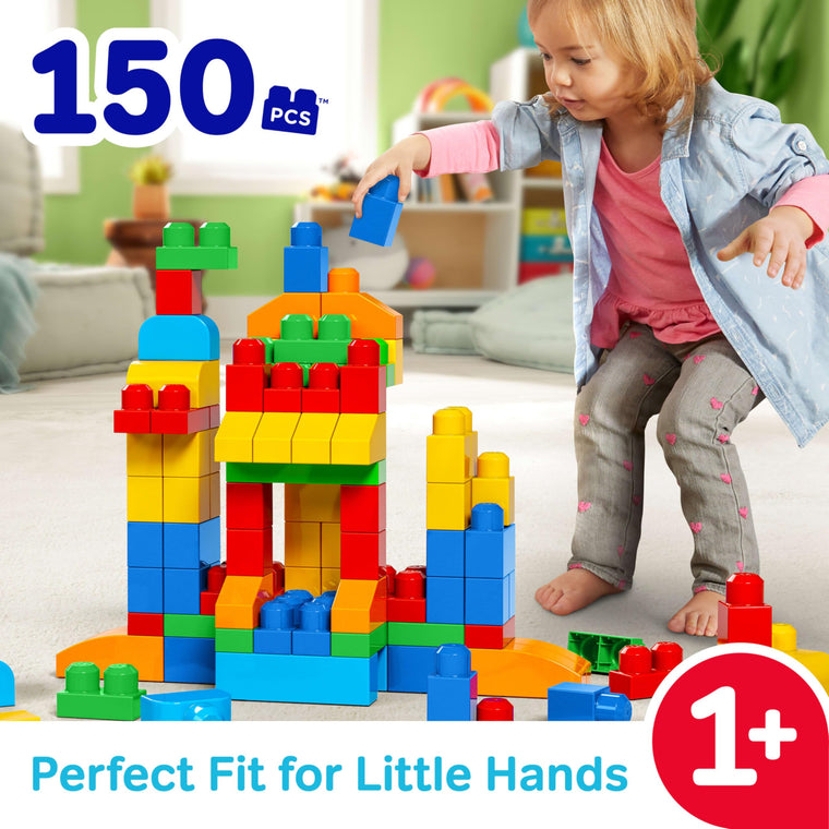 Big Building Blocks for Toddlers 150 Piece Creative Learning Play Set