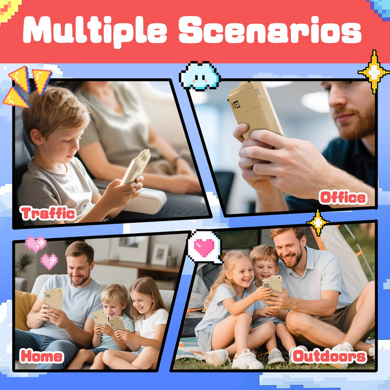Electronic Sliding Puzzle Game with 1000 Challenges and 3 Modes