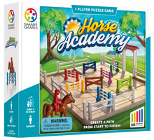 Horse Academy Logic Puzzle Game with 80 Colorful Obstacle Challenges