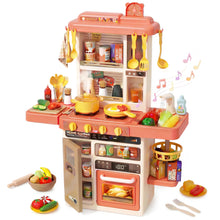 48 Piece Kitchen Playset for Kids Pretend Cooking Toy
