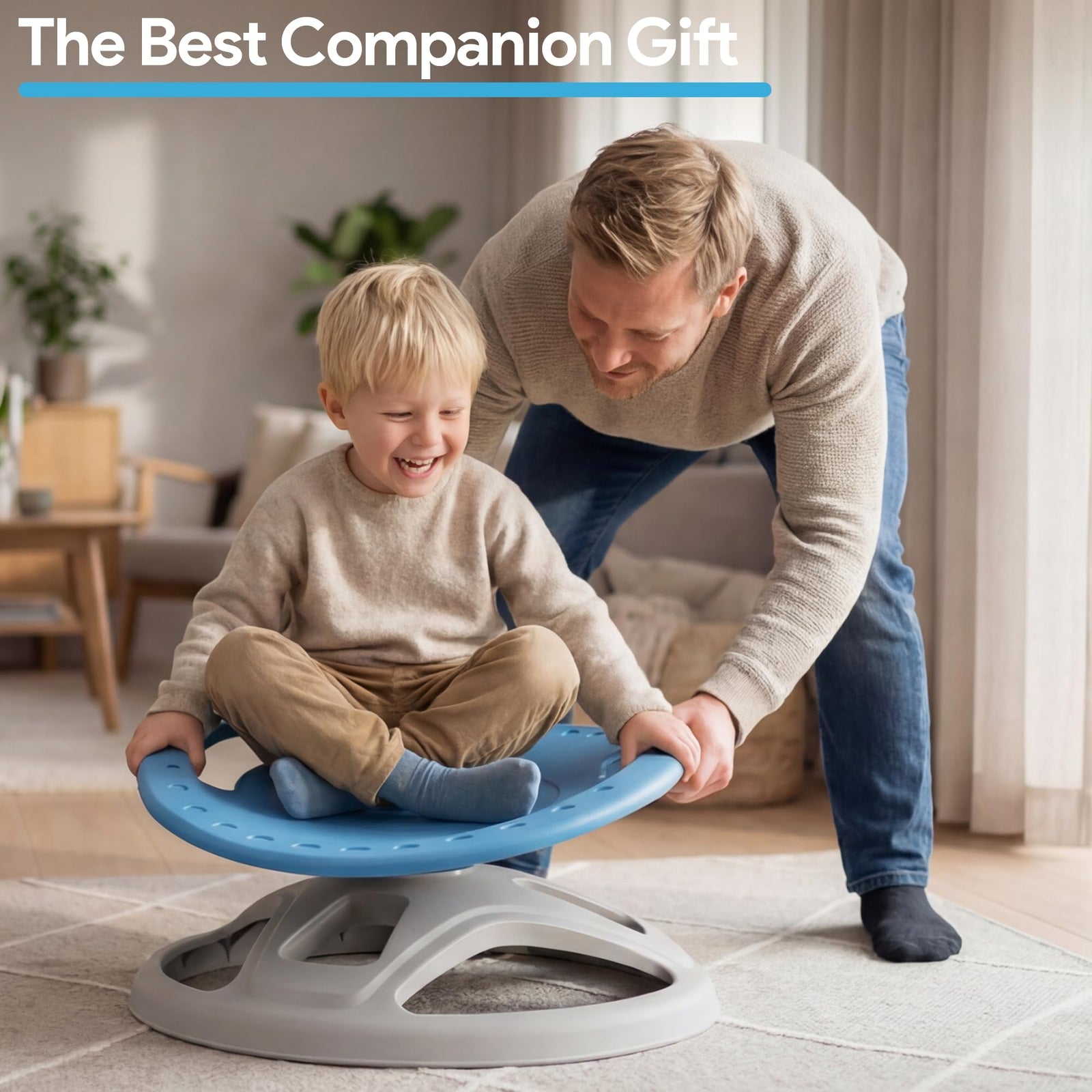 Sensory Spinning Chair for Kids Balance and Coordination Play