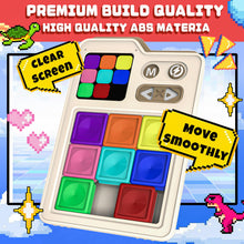 Electronic Sliding Puzzle Game with 1000 Challenges and 3 Modes