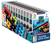 12 Pack IQ Fit 2D and 3D STEM Logic Puzzle Games with 120 Challenges
