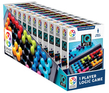 12 Pack IQ Fit 2D and 3D STEM Logic Puzzle Games with 120 Challenges