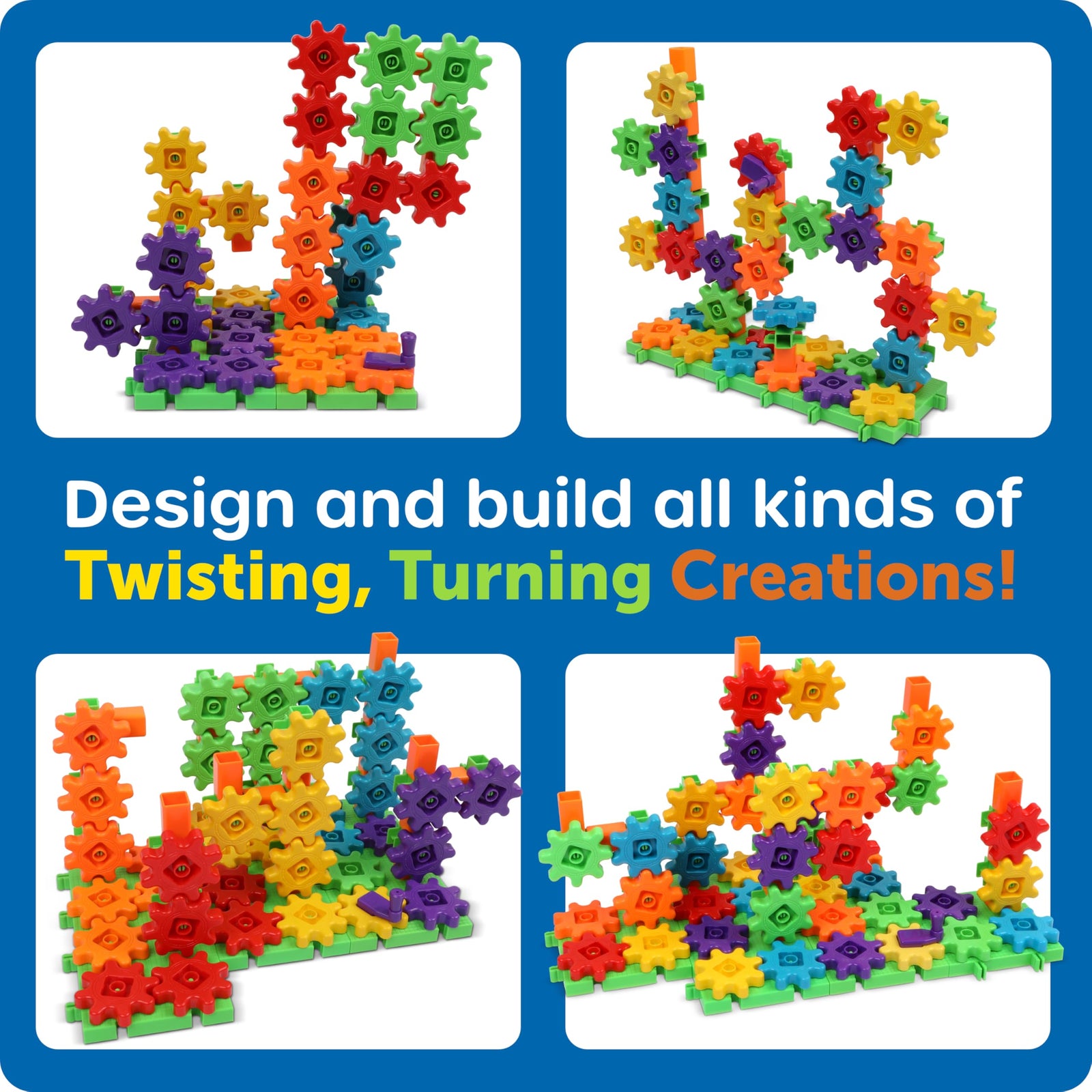 Gears Building Set for Creative STEM Learning