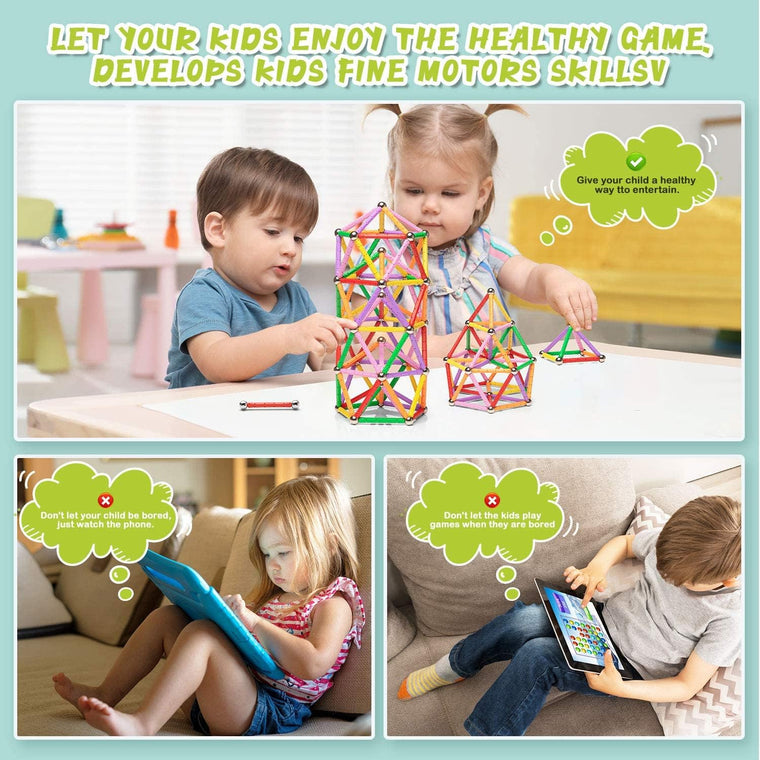 Building Sticks Construction Toy for Kids Creative STEM Play