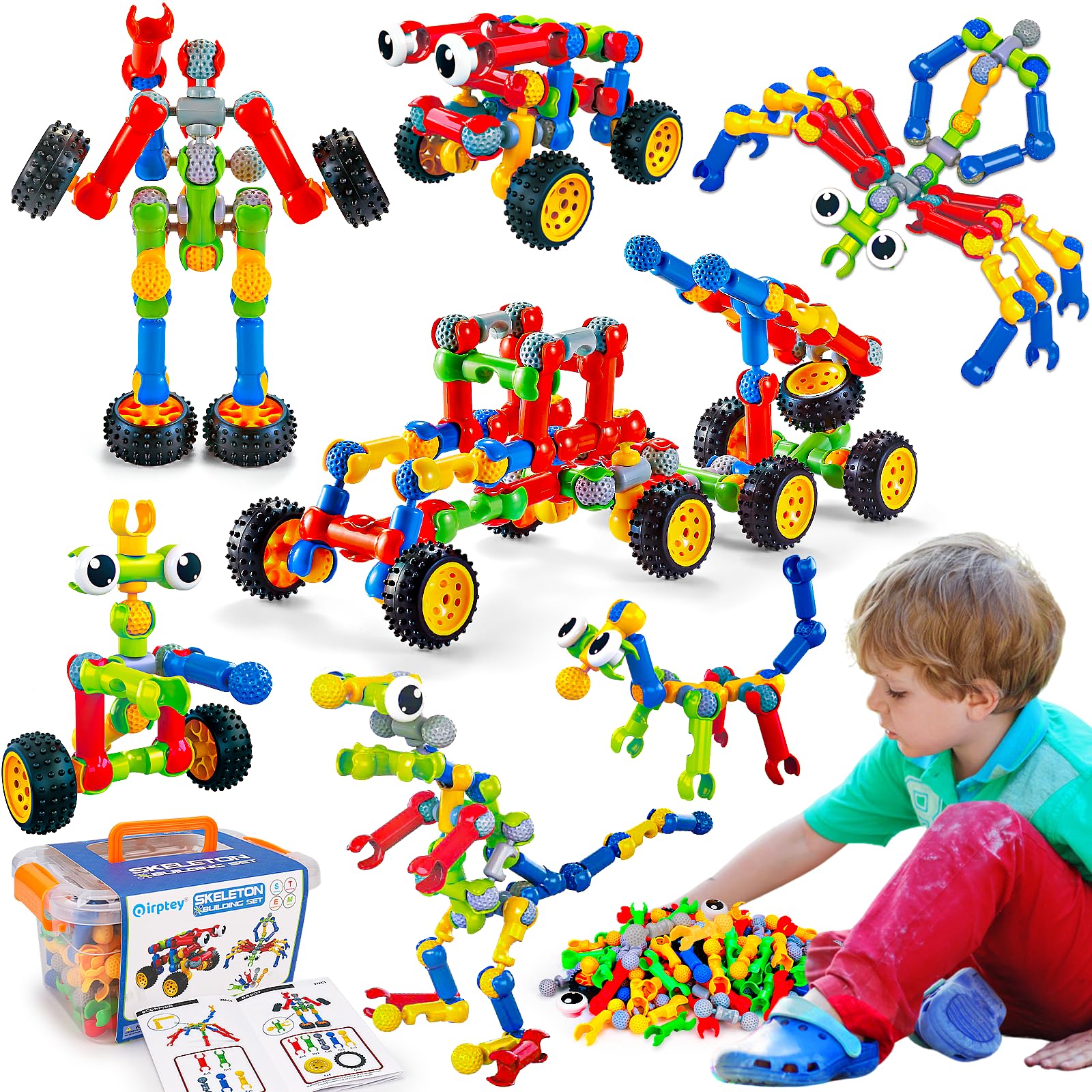 STEM Building Toys for Kids Ages 3 to 8 Creative Learning Gift