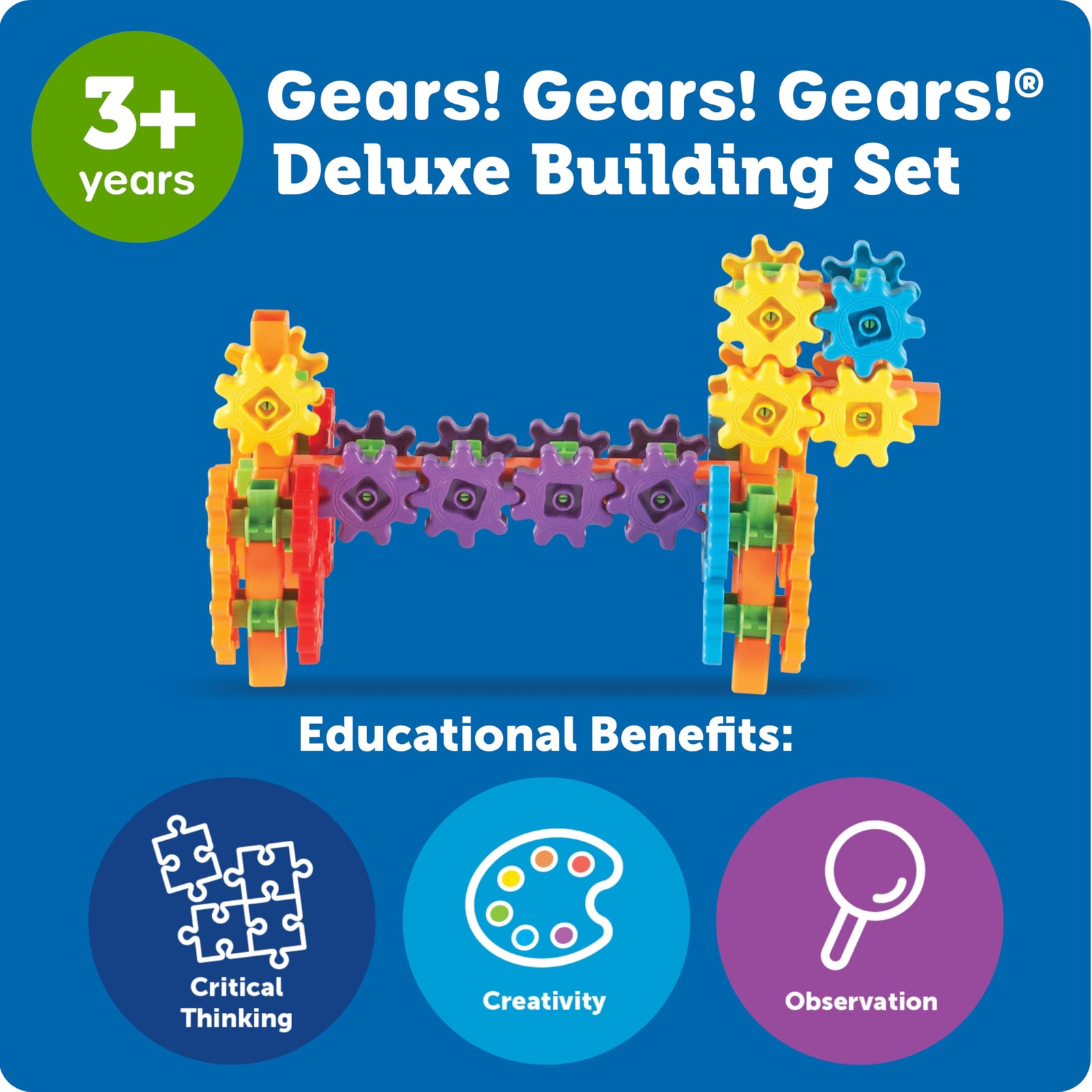 Gears Building Set for Creative STEM Learning