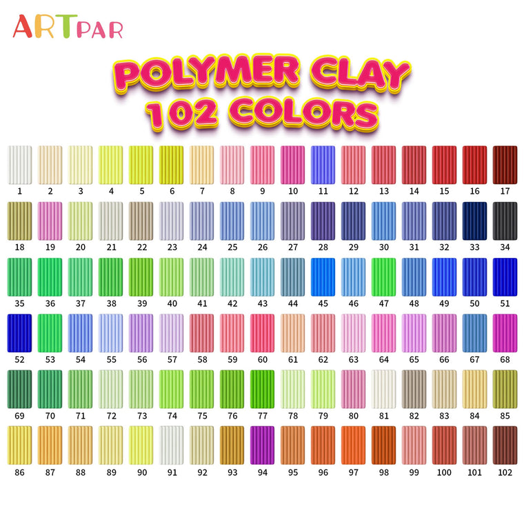 Polymer Clay Kit for Kids Creative Craft Set
