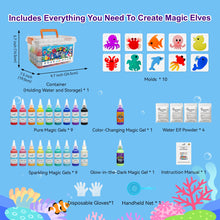 Magic Water Elf Squishy Sensory DIY Craft Kit with Gels and Molds