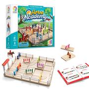 Horse Academy Logic Puzzle Game with 80 Colorful Obstacle Challenges