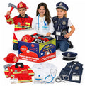 Washable 3 in 1 Toddler Dress Up Clothes Pretend Play Set for Kids