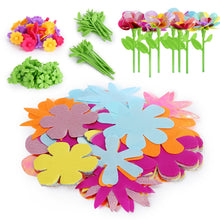 Flower Bouquet Craft Kit for Girls Educational DIY Building Toy