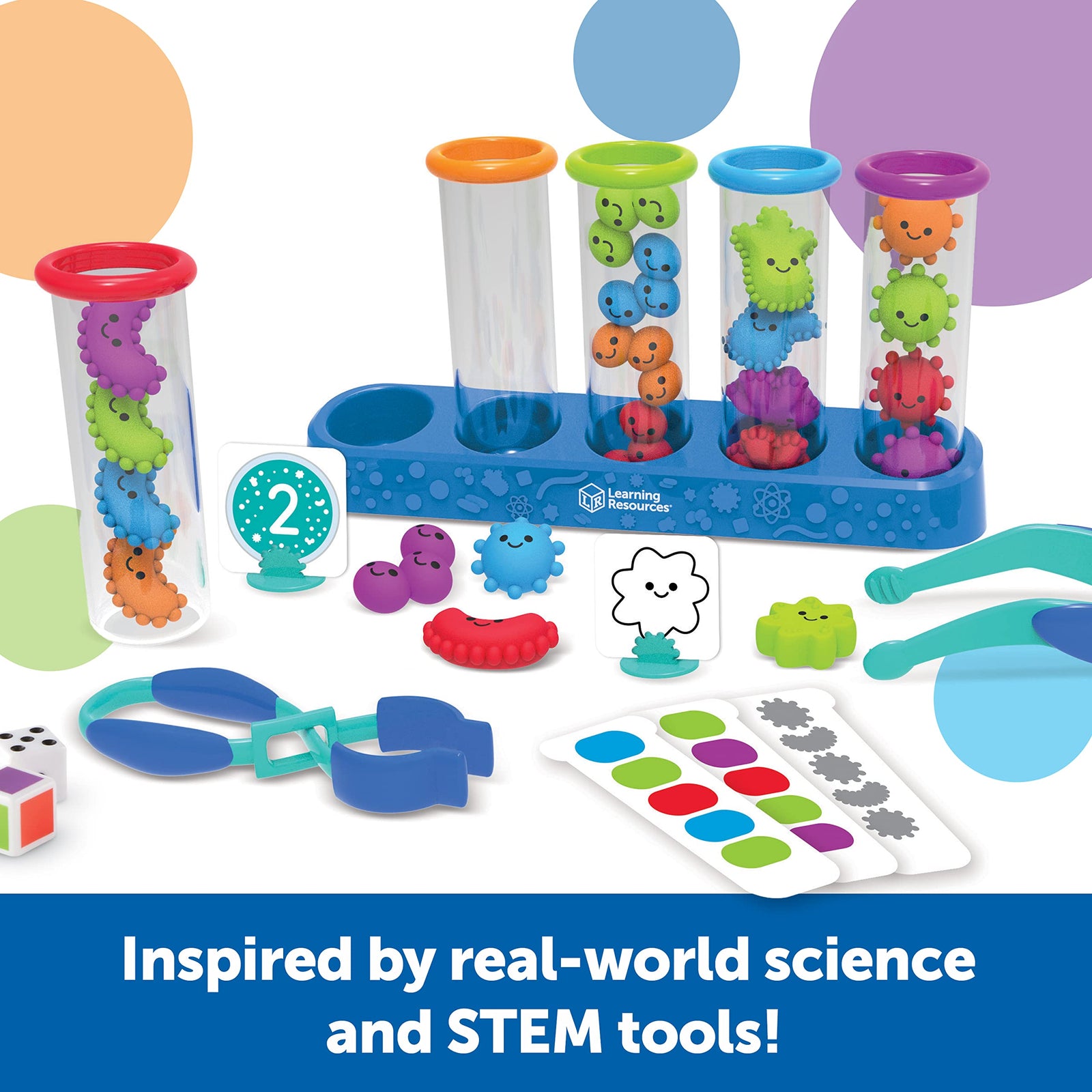 Silly Science Fine Motor Sorting Set for Preschool Learning