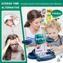 Dinosaur Math Balance and Letter Matching Toy for Early Learning