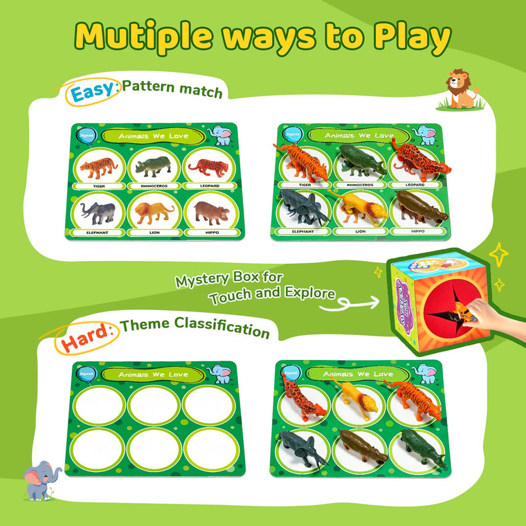 Theme Sorting Toy for Early Learning and Matching Play