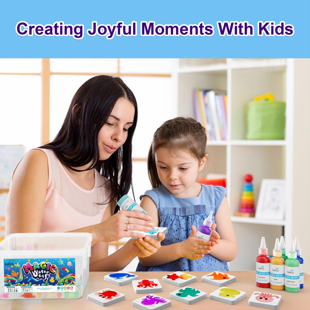 Magic Water Elf Squishy Sensory DIY Craft Kit with Gels and Molds