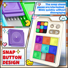 Electronic Sliding Puzzle Game with 1000 Challenges and 3 Modes