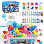 Magic Water Elf Squishy Sensory DIY Craft Kit with Gels and Molds