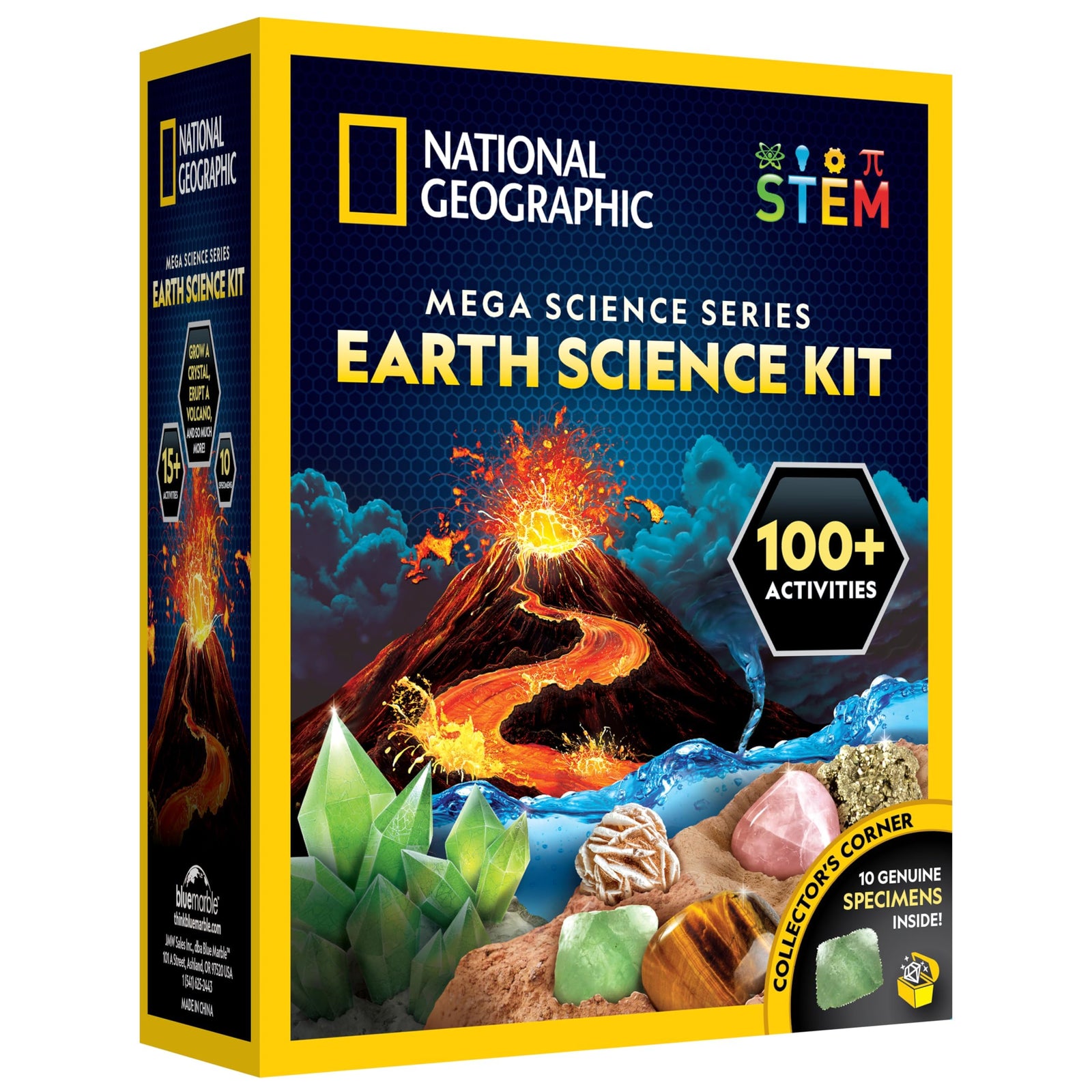 Mega Science Experiment Kit for Earth Chemistry and Physics Activities